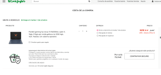 Portátil Gaming HP Victus 15-fb0056ns Ryzen 5 16GB 512GB SSD Nvidia GeForce RTX 3050 por solo 629,10€