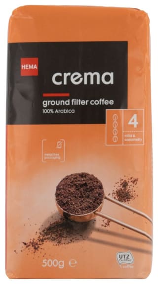 Hema filterkoffie 1+1 gratis