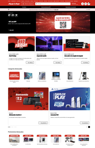 Descuento 15% en el Carrito desde la APP de Mediamarkt