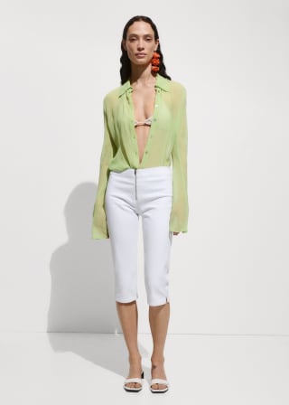 Jeans slim capri cremallera para Mujer por 3.99€