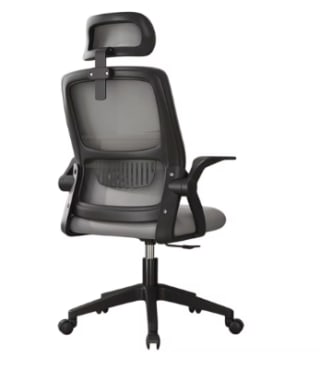 Silla de Oficina con Soporte Lumbar Giratoria ergonómica por 38,93€