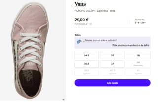 Zapatillas para Mujer Vans FILMORE DECON por 29€