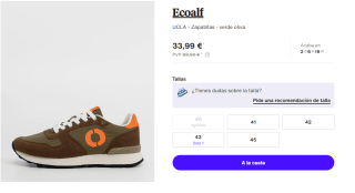 Zapatillas de Hombre Ecoalf UCLA por 33.99€