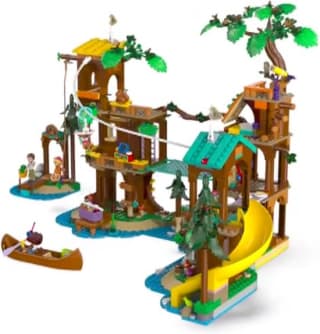 LEGO Friends Avonturenkamp boomhut voor €86,99 bij Bol.com