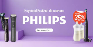Rebajas hasta 40% + 5€ EXTRA descuento en marca Philips en festival marcas en Miravia