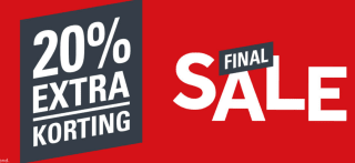 20% extra korting bovenop de saleprijzen bij Schuurman Schoenen