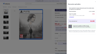 Videojuego Silent Hill 2 PS5 por 45,38€