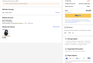 Auriculares HiFi Philips SHP9500 por solo a 43,10€