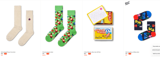 Descuento hasta 50% Outlet de calcetines Happy Socks