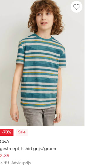 Tot 82% korting in de sale bij Wehkamp