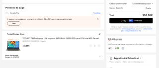 Portátil TECLAST F16Pro Laptop 15.6 pulgadas, 12GB RAM 256GB SSD, Intel N95, Pantalla IPS FHD 1080P por 157,58€