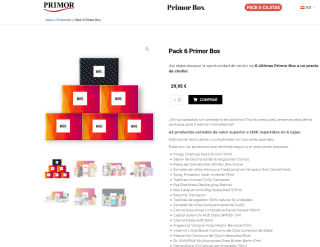 Pack 6 Cajas Salud y Belleza Primorbox de 42 Productos por 29,95€
