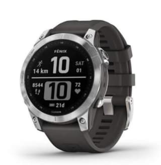 Garmin Fénix 7 Gris Plata - 1.3", Pulse+OX, Mapas, Sensores ABC, G. Pay, 16GB, 10Atm por 419€