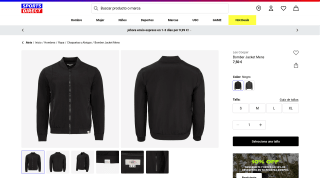 Bomber Jacket Mens Lee Cooper por 7,50€