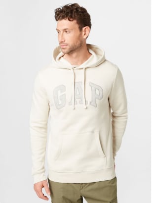 Sudadera GAP en Blanco Natural Hombre por solo 17,43€
