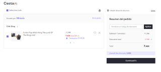 Funko Pop The Lord Of The Rings Witch King por 7.4€