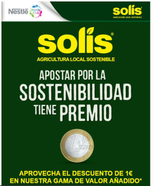 Reemblso de 1€ gama valor añadid de Solís