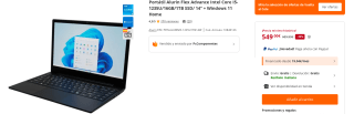 Portátil Alurin Flex Advance Intel Core I5-1235U/16GB/1TB SSD/ 14" + Windows 11 Home por 549€