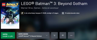 LEGO Batman 3: Beyond Gotham voor €4,99 in de Xbox Store