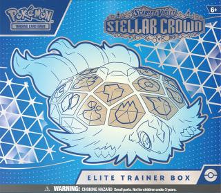 Pokémon - Scarlet & Violet - Stellar Crown - Elite Trainer Box - Pokémon Kaarten - Trading Cards voor €33,99 bij Amazon