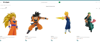 Descuentos 30% Figuras Banpresto en Elcorteinglés