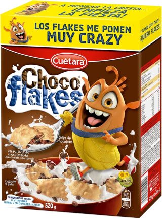 3 cajas Choco Flakes 520 g por 7,58€