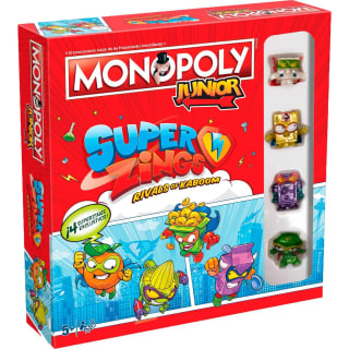 Monopoly Junior Superthings + 1 goma para el cabello por sólo 7,13