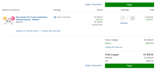 Control Inalámbrico Starfield Xbox Series X/S por $1,499 en Costco
