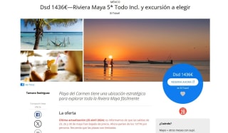 Escapada de 7 noches Riviera Maya 5* Todo Incl. y excursión a elegir desde 1.377€