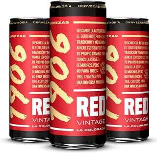 Pack 24 latas Cerveza 1906 Red Vintage 33cl. Por 16,74€