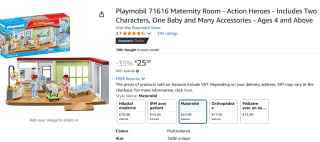 Playmobil Kraamafdeling (71616) voor €25,99 bij Amazon