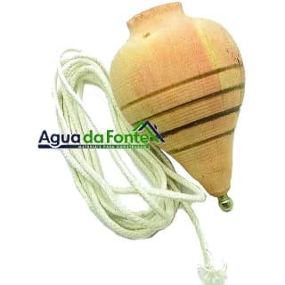 Brinquedo: Pião de madeira - R$ 5