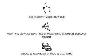 1+1 gratis op Crosta Mollica dmv cashback