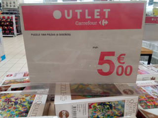 Puzzles de 1000 piezas por 5€