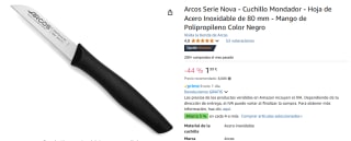 Arcos Serie Nova Cuchillo Mondador por 1,99€