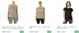 Recopilación zapatillas Asics desde solo 18,99€