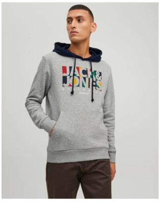 Sudadera con capucha de hombre Jack & Jones por 10.39€