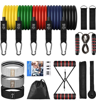 Bandas Elásticas Musculación 17 Piezas por 15,99€.