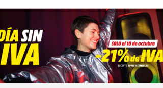 Día sin IVA en Mediamarkt (10/10)