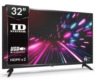TD Systems - Televisores 32 Pulgadas Led HD por 84€.