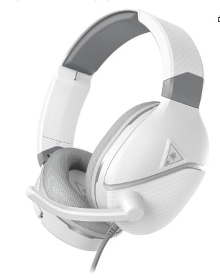 Auriculares de Juego Amplificados marca Turtle Beach Recon 200 en color Blanco por 23,99€