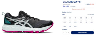 Zapatillas de Trail Running para Mujer Asics GEL-SONOMA™ 6 por 37.44€