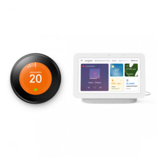 Google Nest Learning Thermostat (Gen. 3) + Google Nest Hub (Gen. 2) voor €219,95 bij Tink