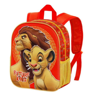 Mochila 3d pequeña el Rey León king Disney marca Karactermania naranja por 7,75€