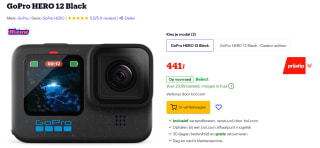 GoPro Hero 12 voor €429 bij Bol.com