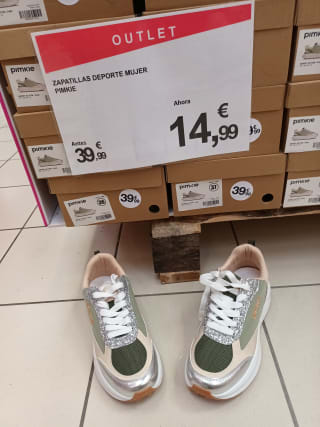 Zapatillas Pimkie 14,99€ en Carrefour San Sebastián de los Reyes