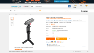 Scanner Creality CR-Scan Ferret 3D por 246€
