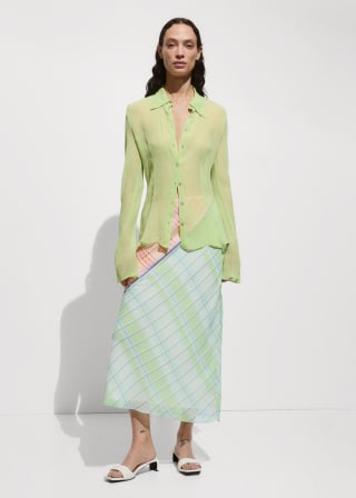 Falda larga estampada para Mujer por 7.99€