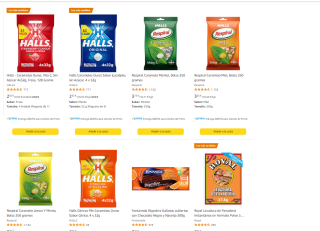 Ahorra 5 € cuando gastes 15 € en alimentación desde amazon