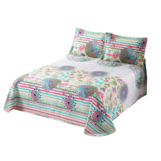 Colcha bouti fina primavera/verano interiór 100% algodón cama de 135cm por 8,96